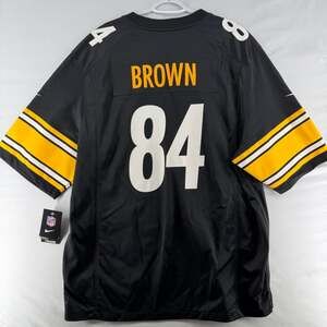 0094 2XL Nike Pittsburgh Steelers Antonio Brown #84 On-Field Jersey